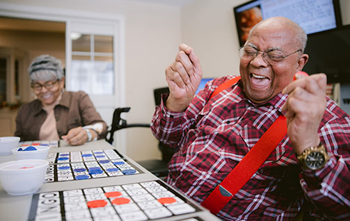 People playing bingo. Links to Gifts That Pay You Income income.jpg